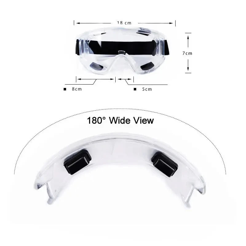 Multi Function Work Safety Protective Glasses For Carpenter Rider Eye ProtectorAnti-Splash Impact-Resistant Safety Goggles