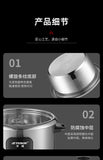 new style 316 stainless steel old-fashioned rice cooker household small cooking 1-2-3-4-6 people 5L porridge soup rice cooker