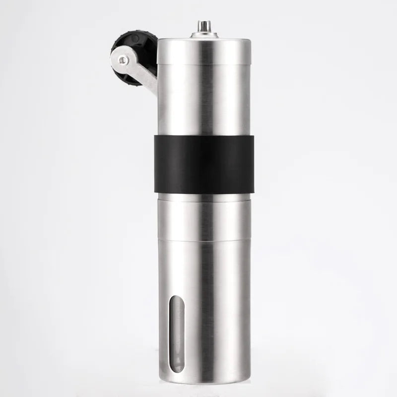 Steel Manual Coffee Grinder S/L Portable Travel Camping Coffee Bean Grinder