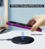 Fast Wireless Charger Pad Stand for iPhone 16 15 14 Samsung Xiaomi Earphone Phone Chargers Induction Wireless Charging Station