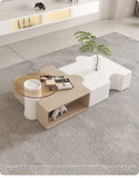 Light Luxury Tea Table Set Tea Table Small Living Room Home Modern Minimalist Patchwork Tea Table