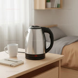 Electric Kettle 304 Stainless Steel Durable Portable Water Boiler Pot Fast Boil for Home During  Electric Water Kettle for Home