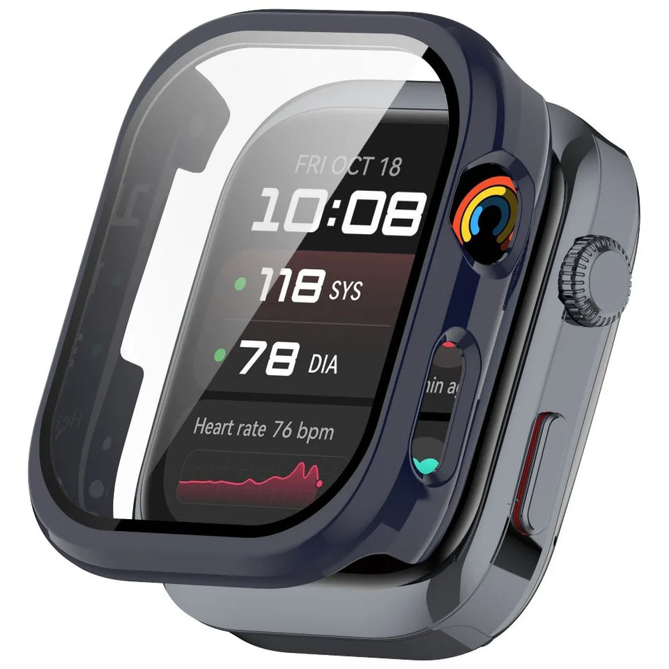 Tempered Glass+PC Case for Huawei Watch D2 Screen Protector Anti-scratch Bumper Protective Cover for Huawei Watch D2 Accessories
