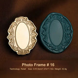 new arrivals 3D Photo Frame Wax Seal Stamps Fine Embossed Stamp Brass Head for Greeting Cards Gift Notebooks and Envelopes