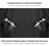 ROCKBROS Winter Bicycle Jackets Keep Warmer Windproof Thermal Fleece Bike Jersey Coat Sports MTB Road Riding Cycling Jacket Tops