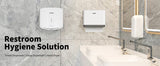 AIKE Professional Paper Towel Holder Wall Mount Punch Free Tissue Dispenser with Smart Lock Paper Box for Toilet Bedroom Kitchen