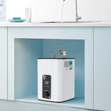 1500W 8L Electric Water Heater Instant Under Sink Stainless Steel Tank Fast Heating IPX4 Safe for Kitchen Bathroom RV SY-8