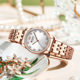 New stock! ! Women Bracelet Watches Steel belt Love Steel belt Rhinestone Quartz Wrist Watch Luxury Fashion Watch for women
