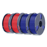 SUNLU Official Filament 10kg PETG filament 1.75mm 1kg/roll 10 Spool 3D Printer Filament PLA/PETG/Silk/ABS/TPU For Bambu Creality