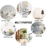 1pc Modern 3D Illusion Checkered Round Area Rug Washable NonSlip Floor Mat for Entryway and Bedroom Living Room Coffee Table Rug