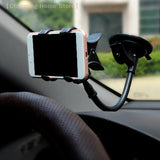 360° Rotating Car Phone Holder Universal Windshield Dashboard Mount Phone Stand GPS Phone Suction Cup Bracket Auto Accessories