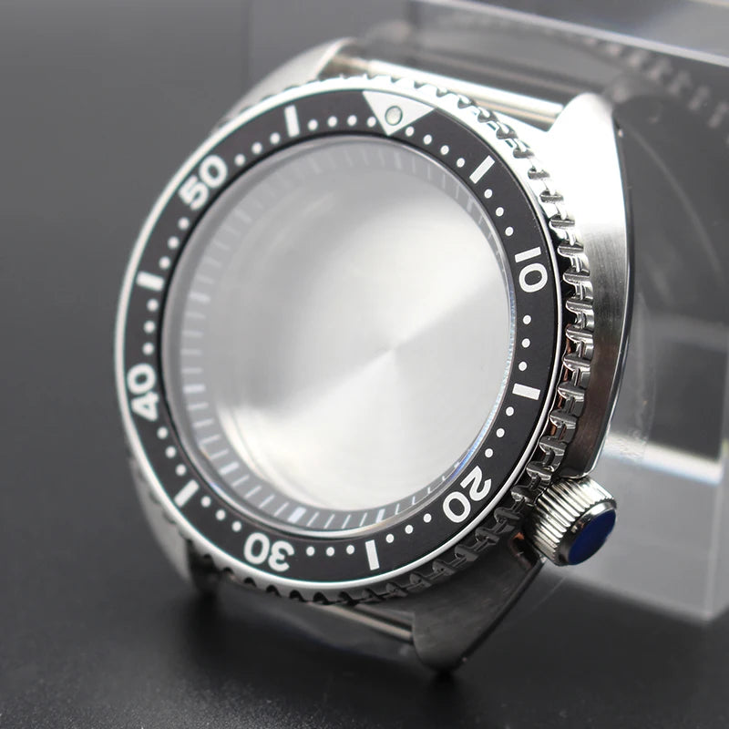 45mm Men Watches Case Skx007 Skx009 Skx013 Skx Mod Sapphire Glass For Seiko Tuna Turtle NH35 NH36 Movement 28.5mm Dial Hot Sale