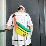Unisex Waist Bag Fanny Pack Fashion Bags For The Belt Multifunction Chest Bag Banana Packs Hip Hop Bum Package Crossbody Pack