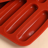 Commercial Silicone Tiramisu Finger Cookies Mold Non-Stick DIY Baking Tools for Household High-Temperature Resistant 15-Diy