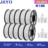 JAYO pla plus petg High speed matte PETG APLA 10Rolls  filament 175mm no bubbles smooth multiple colors optional for 3D printing