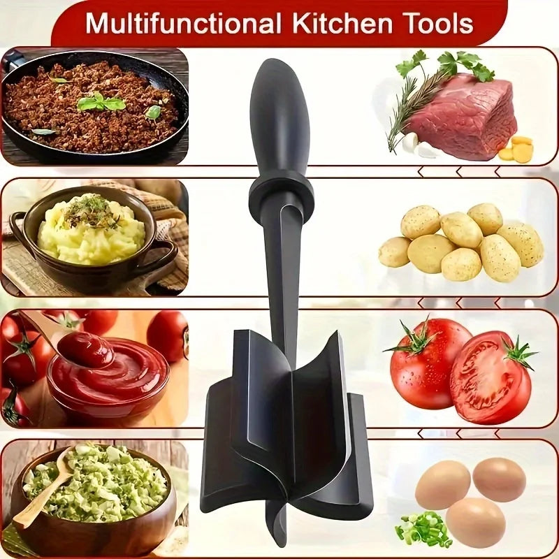 Handheld Meat Grinder & Blender Effortless Rice Grinding Meat Mincing Chopping Multifunctional Kitchen Tool
