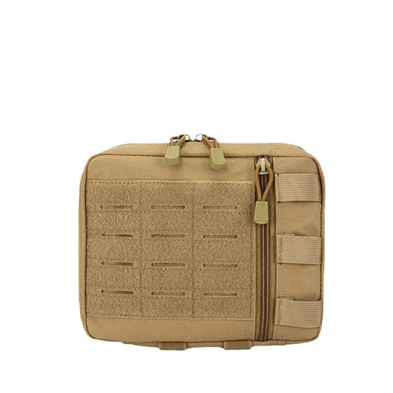 1000d Nylon Molle Admin Drop Pouch Bag, Laser Cut Utility Pouch Modular EMT EDC Organizer Cell Phone Tool Waist Pouch Bag