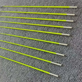 5pcs 40cm Fishing Rod Tip Retractable Carbon Fiber Fiberglass Fishing Pole with Top Ring Boat/Raft Rod Tip Spare Tail Fiberglass