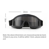 Explosion Proof Shooting Tactical Goggles Anti-impact CS War Game Airsoft Paintball Hunting Mounteering Goggles Glasses