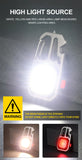 Ultra Small Mini LED Light Small Flashlight Keychain Light Strong Light Ultra Light Portable Flashlight