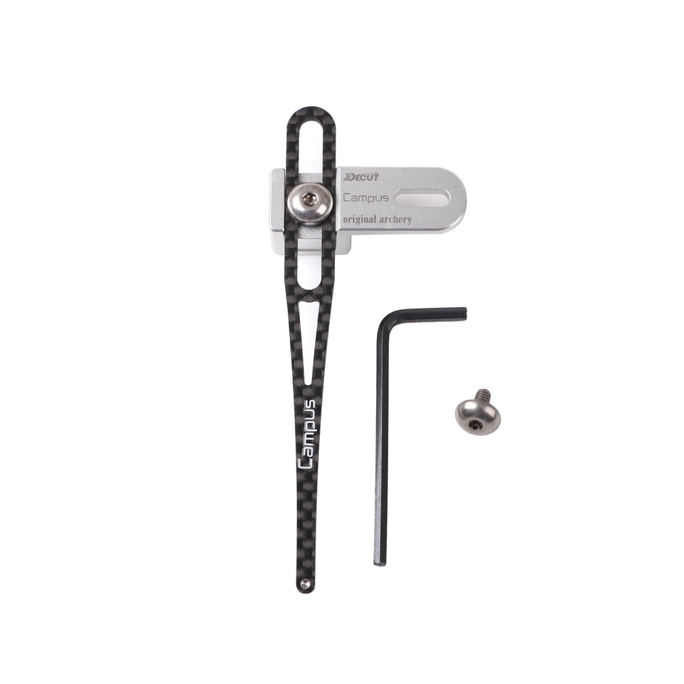 Archery Bow Clicker NIKA Adjustable Clicker Carbon Fiber Clicker Aluminum Alloy For Recurve Bow Arrow Hunting Shooting Accessori