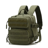 Mini Tactical Backpack for Women Camping Hiking Sports Gym Bag 9L Daily Travel Athlete Fitness Rucksack with Bottle Holder