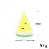 Simulated watermelon skin, fake watermelon slices, fake fruit slices, food, food model, restaurant, restaurant decoration, shoot