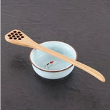 Environmentally Friendly Solid Wood Mixing Spoon Home Kitchen Utensil Spoon Creative Coffee Beverage Honey Mixing Tool Wholesale