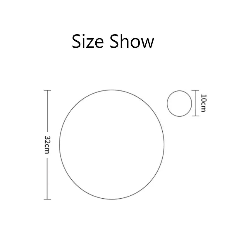 1/6/10 Sets Round PU Leather Placemats & Coaster Set Oil-Proof Waterproof Insulation Mat for Kitchen Coffee Shop Christmas Decor