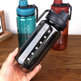 Fashion Drinking Water Bottle 600/800/1000ML Plastic Tea Coffee Cup Large Capacity Water Cup Outdoors