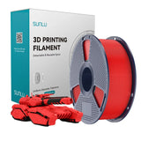 SUNLU 1KG High Speed PLA 3D Printer Filament 1KG 1.75mm ±0.02MM High Flow Speedy 3D Printer Filament Designed for Fast Printin