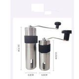 Manual Coffee Grinder Portable Coffee Bean Grinders Mini Stainless Steel Easy Hand Handmade Mill Foamer Kitchen Accessories Tool