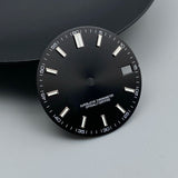 New arrivals 36mm watch case Engine Turned BEZEL for AK Parts Replacemet Fits 28.5mm Dial NH35/36 Movement Modification Parts