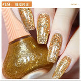 New Oily Gel Nail Polish Glitter Sparking Autumn Winter Milk Coffee Color Varnish No Bake Quick Dry Nail Art Salon Nail Polish