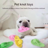 Interactive Pet Chewing Toy Cotton Slipper Rope for Small to Large Dogs Dental Health Molar Chew Toy Dog Accessory for Training