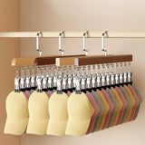 Closet Organizer With 10/12 Clips, Space Saving Hanging Closet Organizer, Space-Saving Hat Scarf Clothespins