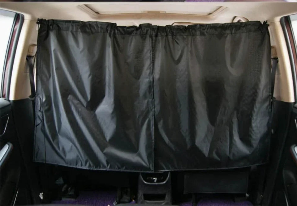 2Pcs/Set Car Sun Shade Privacy Curtain Taxi Commercial Vehicle Isolation Partition Protection Curtain Auto Accessories