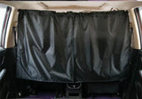 2Pcs/Set Car Sun Shade Privacy Curtain Taxi Commercial Vehicle Isolation Partition Protection Curtain Auto Accessories