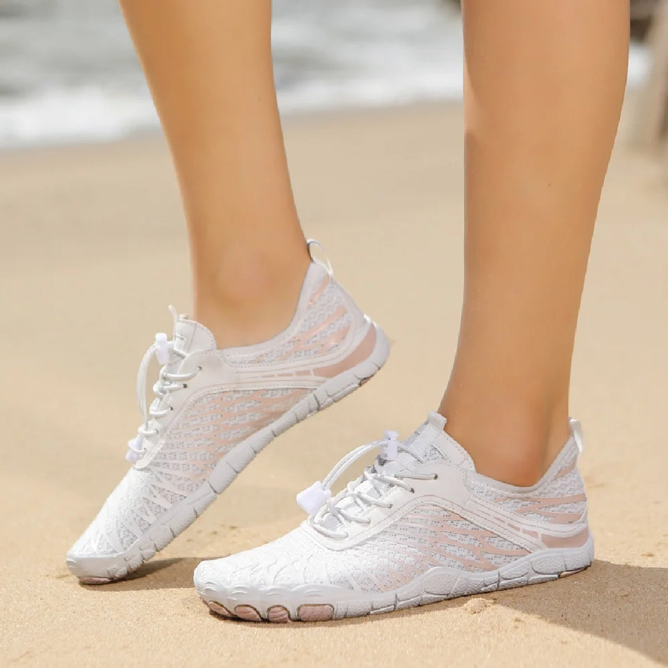 Women Men Upstream Wading Water Shoes Beach Barefoot Swimming Surfing Qick Dry Sports Aqua Sneakers Unisex Lightweight Trekking