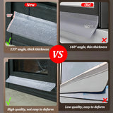 Transparent Waterproof Sealing Strip Window Water Blocking Bar Self Adhesive Door Under Draft Stopper Balcony Water Deflector