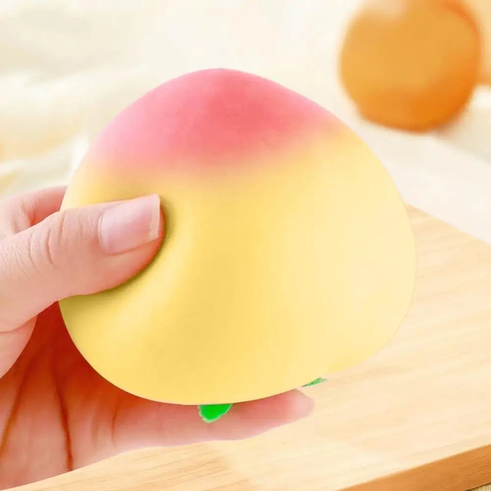 Squeeze Toys Simulated Peach Fidget  Slow Rising Stress Relief Sensory Fidget Toys For Adults Kids Anti Stress Fidget Toy
