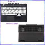 NEW For Legion 5-15 5-15ITH6H 15ITH6 15ACH6H 15ACH6 2021 Laptop LCD Back Cover/Front Bezel/Hinges/Palmrest/Bottom Case