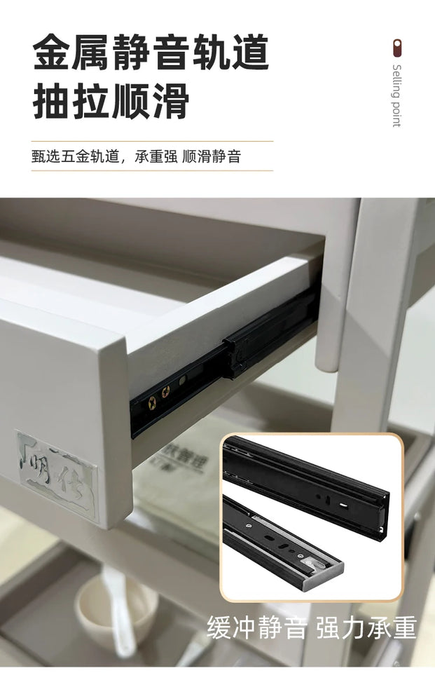 Organizer Rotating Salon Trolley Moving Modern Luxury Storage Trolley Cart Simple Tool Carritos Organizadores Salon Furniture