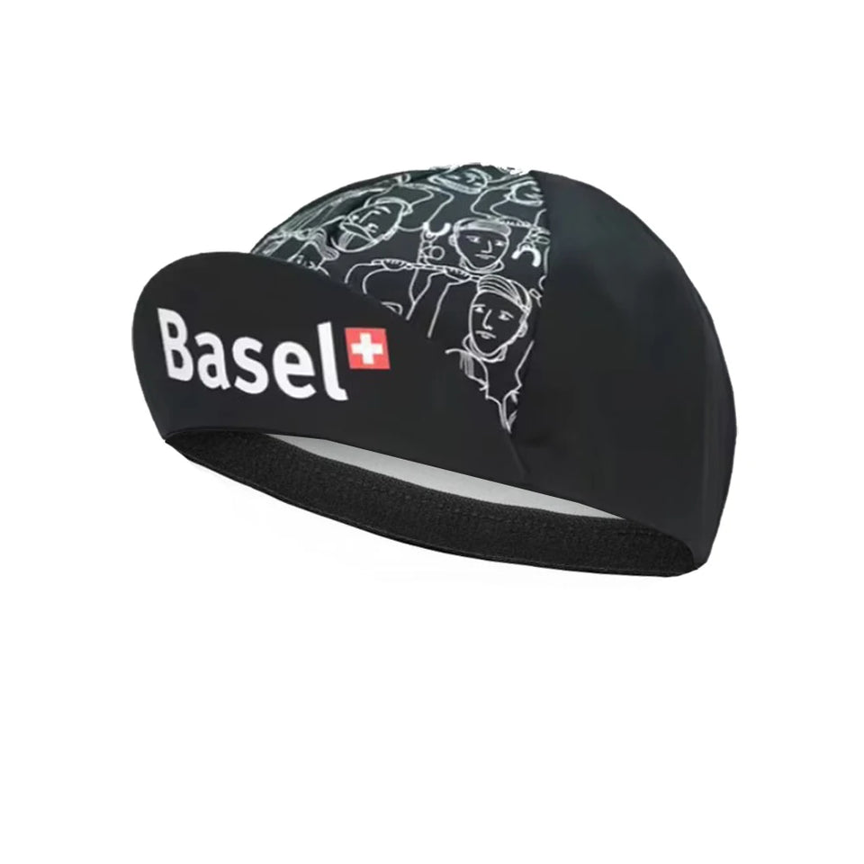Black Cycling Cap Funny Road Bicycle Hat Cartoon Bike Headwear Men and Women Coffee & Beer Gorra Ciclismo