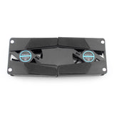 1-5PCS Air-cooling Laptop Cooler Bracket USB Powered Cooling Dock Laptop Cooling Pad 2 Fan for Notepad Universal PC Computer