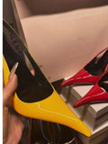 Summer high-heeled pointed women's sandals, European and American fashion runway parties, weddings, women's high heels