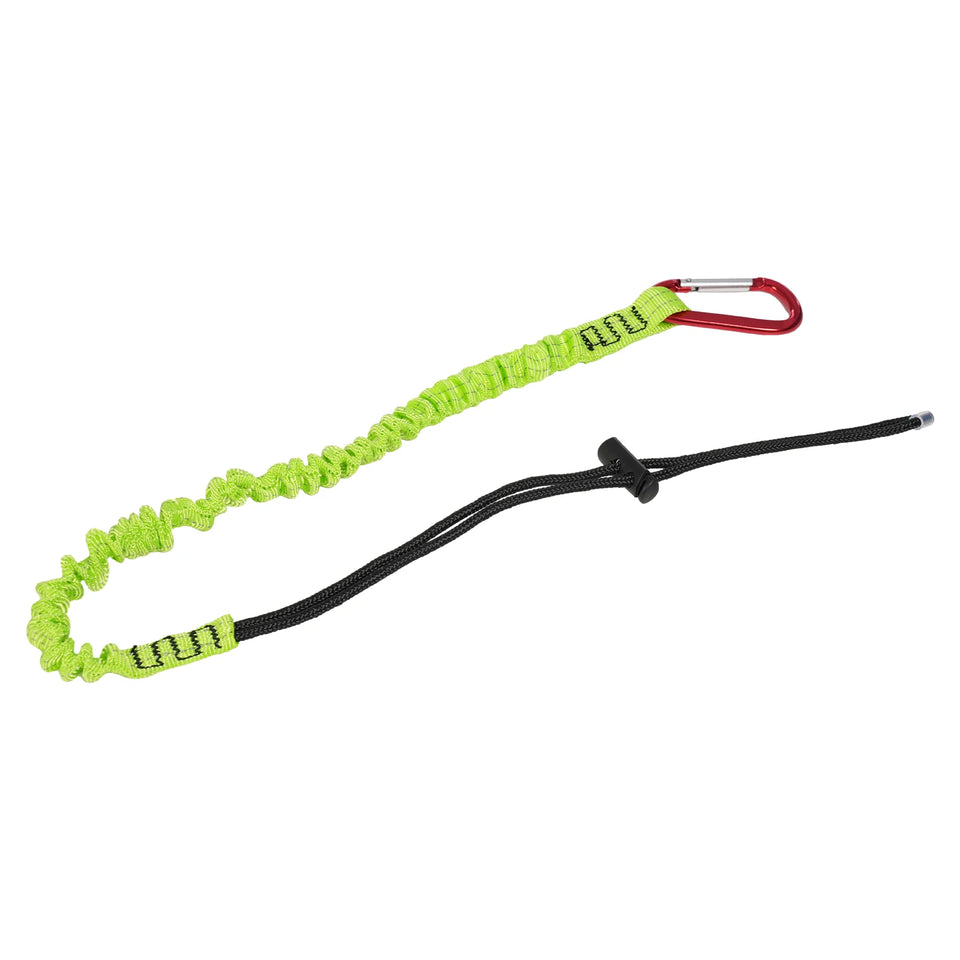 Sling Tree Descent Sling Rope 5/8 Inches -8 Feet/14 Feet with Triple Locking Carabiner Adjuster Orange/For Climbing Rescue