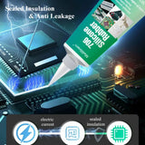Electronic Waterproof Sealant 706 Silicone Rubber Paste Semi Transparent Insulation Anti Leakage Adhesive Fixing Glue