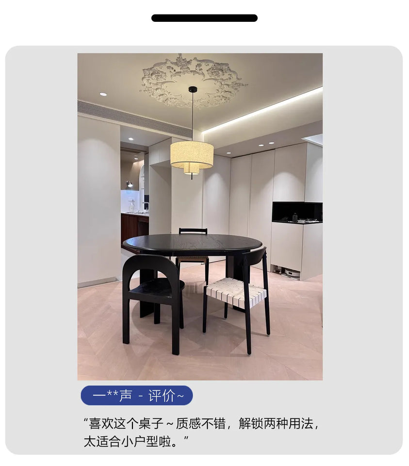 Restaurant Round Dining Table Modern Living Room Lounge Wood Nordic Dining Table Folding High Mesas De Comedor Home Furniture