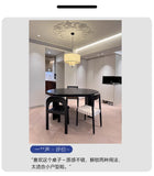 Restaurant Round Dining Table Modern Living Room Lounge Wood Nordic Dining Table Folding High Mesas De Comedor Home Furniture